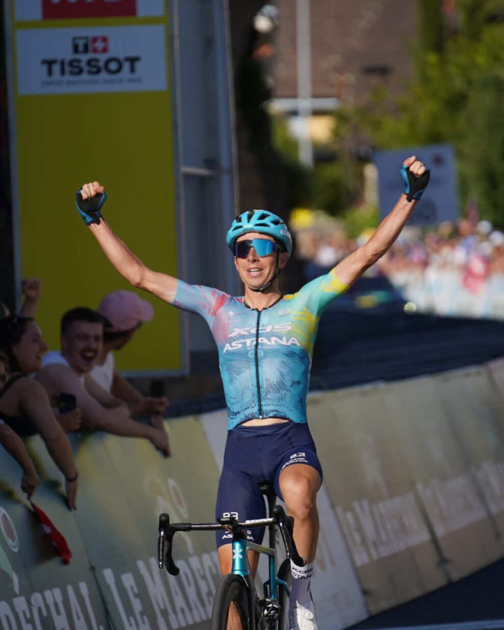 Risk v závere druhej etapy Okolo Romandie priniesol Lorenzovi Fortunatovi víťazstvo