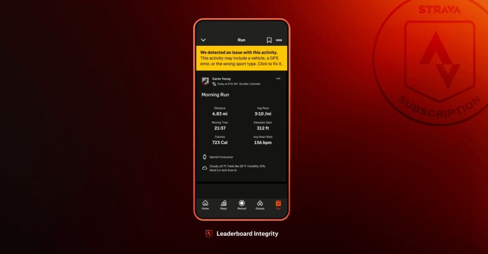 Strava z aplik&aacute;cie odstr&aacute;nila mili&oacute;ny aktiv&iacute;t a predstavila nov&eacute; funkcie založen&eacute; na umelej inteligencii