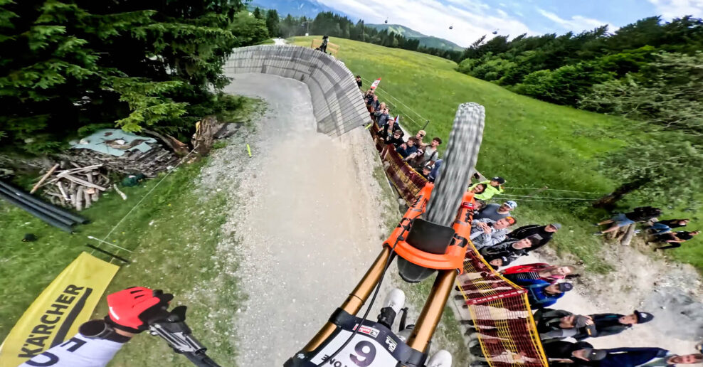  VIDEO ‎| Pozrite si neuveriteľnú víťaznú jazdu Jacksona Goldstona z Leogangu na záberoch z jeho helmy