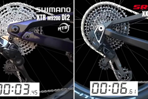 VIDEO ‎| Porovnanie rýchlosti nového Shimano XTR Di2 a SRAM XX SL AXS