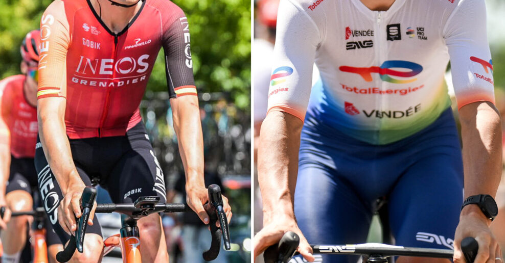 Ako obi&scaron;li pravidl&aacute; UCI? Logo TotalEnergies sa objav&iacute; na dresoch t&iacute;mu Ineos Grenadiers počas Tour de France