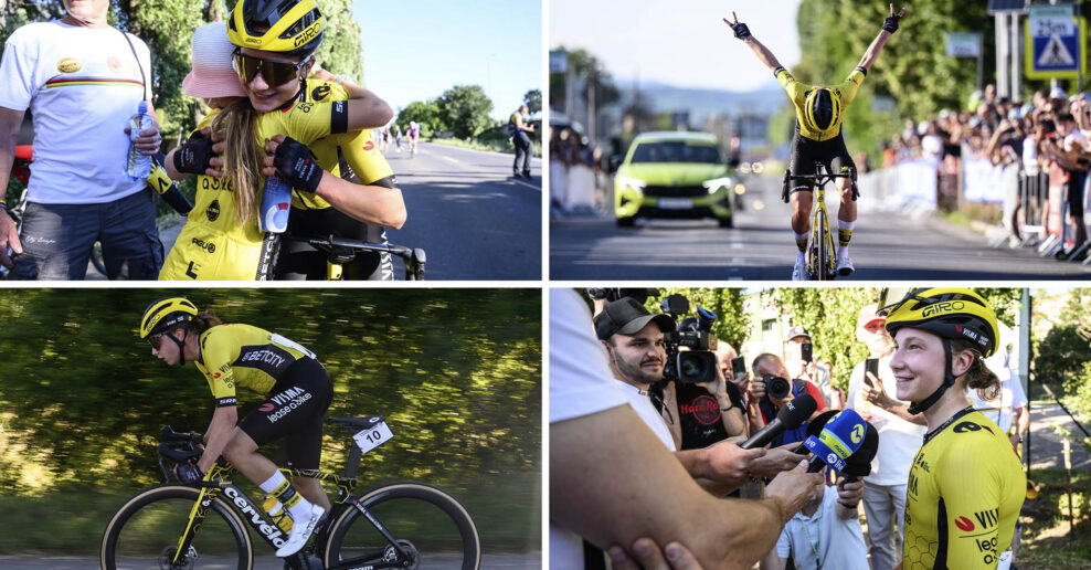  Fotogal&eacute;ria &lrm;| Ako vyhrala Vikt&oacute;ria Chladoňov&aacute; Majstrovstv&aacute; Slovenska v cestnej cyklistike. Pozrite si najlep&scaron;ie momenty z pretekov žien