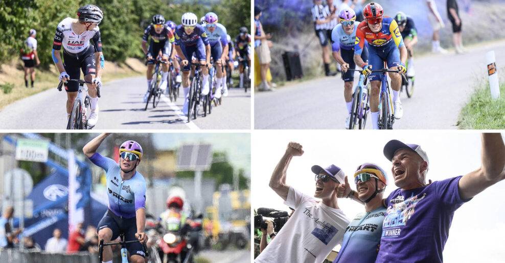  Fotogal&eacute;ria &lrm;| Ako vyhral Luk&aacute;&scaron; Kubi&scaron; Majstrovstv&aacute; Slovenska v cestnej cyklistike. Pozrite si najlep&scaron;ie momenty z pretekov mužov