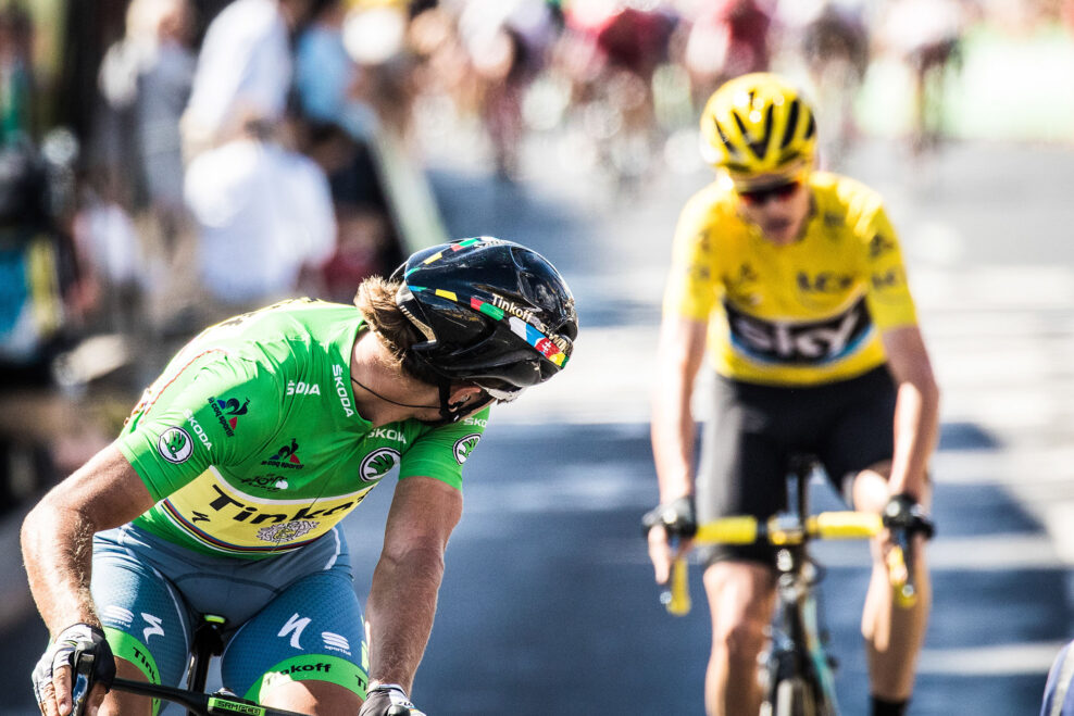 Ako Peter Sagan na vetre rozbil pelot&oacute;n a dosiahol legend&aacute;rne v&iacute;ťazstvo v s&uacute;boji s Chrisom Froomom na Tour de France 2016
