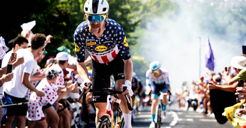 Quinn Simmons sa sťažuje, že Wellensovi pomohla motorka k v&iacute;ťazstvu na Tour de France