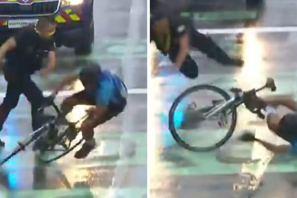 Najprv Ronaldo, teraz Tour de France. Výtržník dostal podmienku aj zákaz vstupu na športoviská