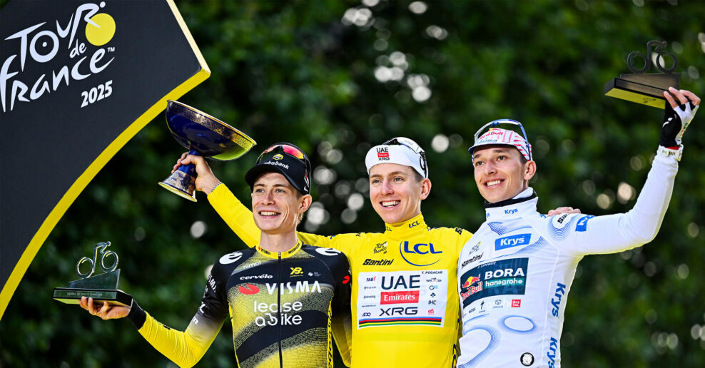 Kompletn&eacute; v&yacute;sledky Tour de France 2025