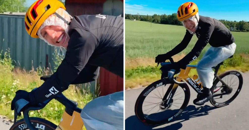 VIDEO ‎| Päť vrstiev a igelitová kombinéza. Aj takto vyzerá príprava na Tour de France