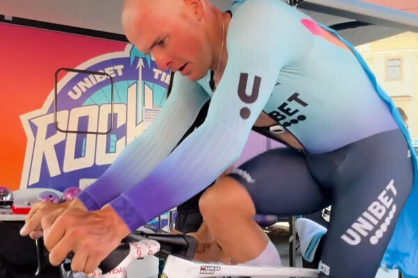 Lukáš Kubiš skončil tretí v poslednej etape Sibiu Tour po výbornom výkone v krátkej časovke