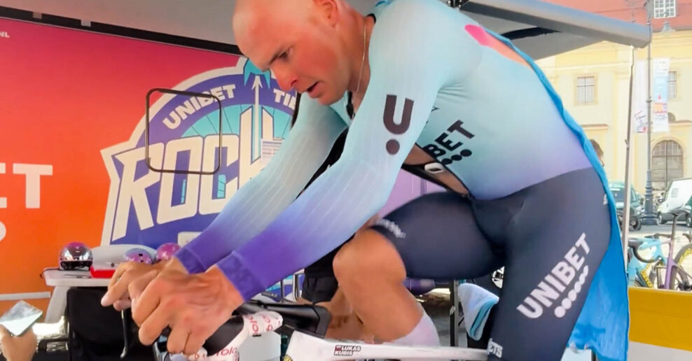 Lukáš Kubiš skončil tretí v poslednej etape Sibiu Tour po výbornom výkone v krátkej časovke