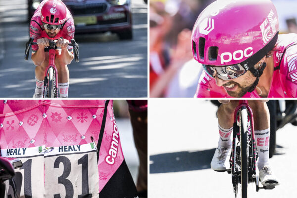 Aero kombinéza, aero ponožky, aero helma a časovkárske plášte. Ako si Ben Healy vyladil výbavu na Tour de France a dostal sa do žltého dresu
