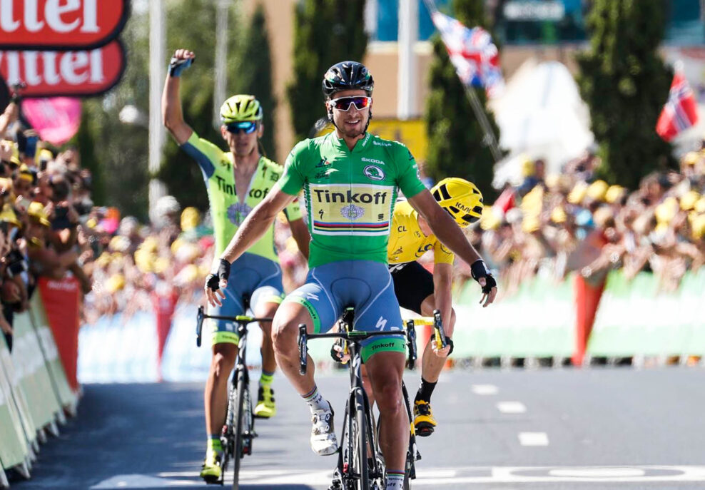 Peter Sagan na Tour de France 2016: Najodv&aacute;žnej&scaron;&iacute; &uacute;tok modernej cyklistiky, tri v&iacute;ťazstv&aacute;, žlt&yacute; dres a piaty zelen&yacute; dres
