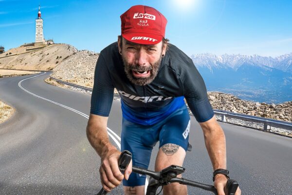 VIDEO ‎| Rob Warner si bez tréningu vyskúšal stúpanie na Mont Ventoux
