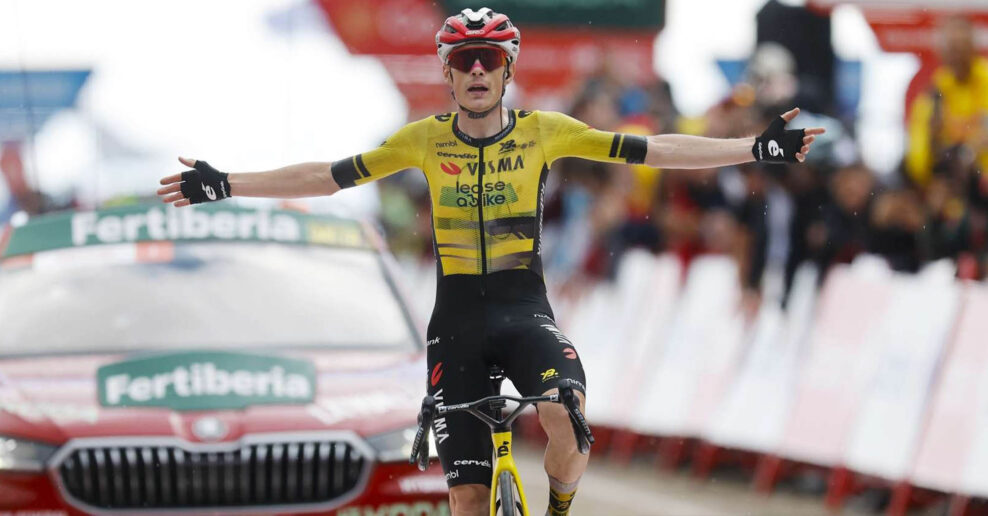 Jonas Vingegaard predviedol dominantn&yacute; v&yacute;kon v horskom dojazde a vyhral deviatu etapu Vuelta a Espa&ntilde;a