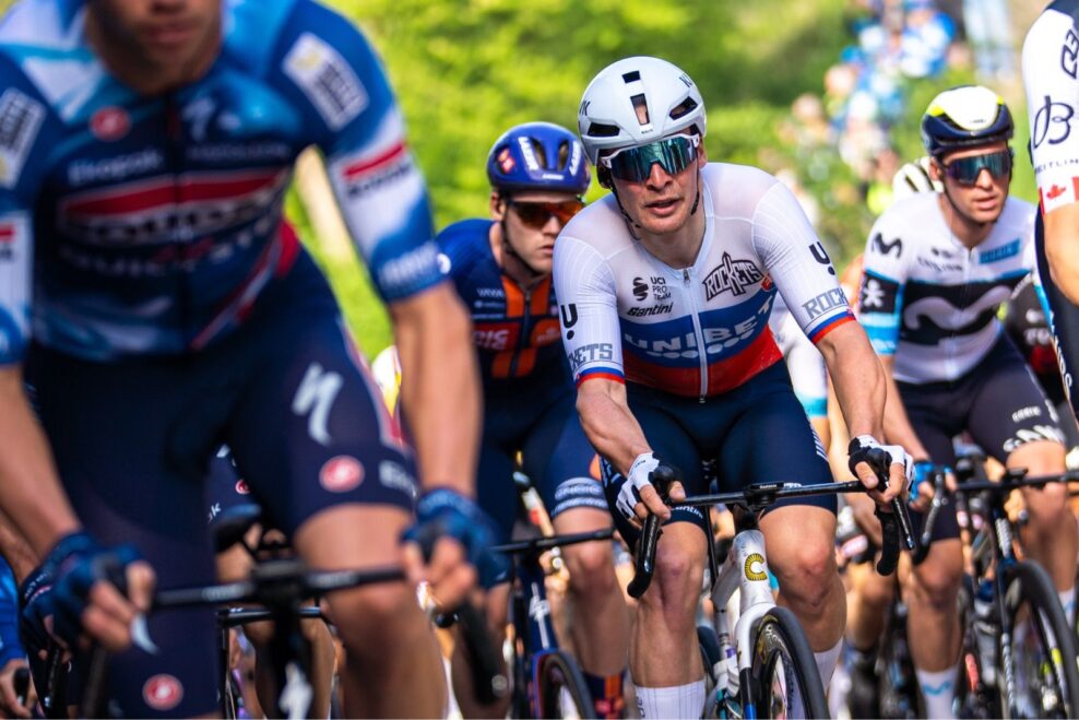 Lukáš Kubiš sa posunul na tretie miesto celkovej klasifikácie, Mads Pedersen vyhral štvrtú etapu Okolo Dánska