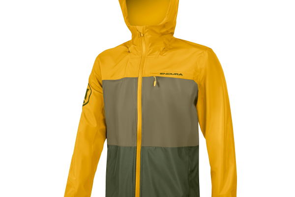 Bunda Endura Single Track Waterproof Jacket II, yellow olive, L