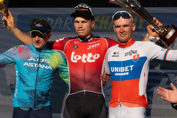 Lukáš Kubiš vybojoval skvelé tretie miesto na pretekoch Paríž-Chauny, v šprinte zvíťazil Arnaud De Lie