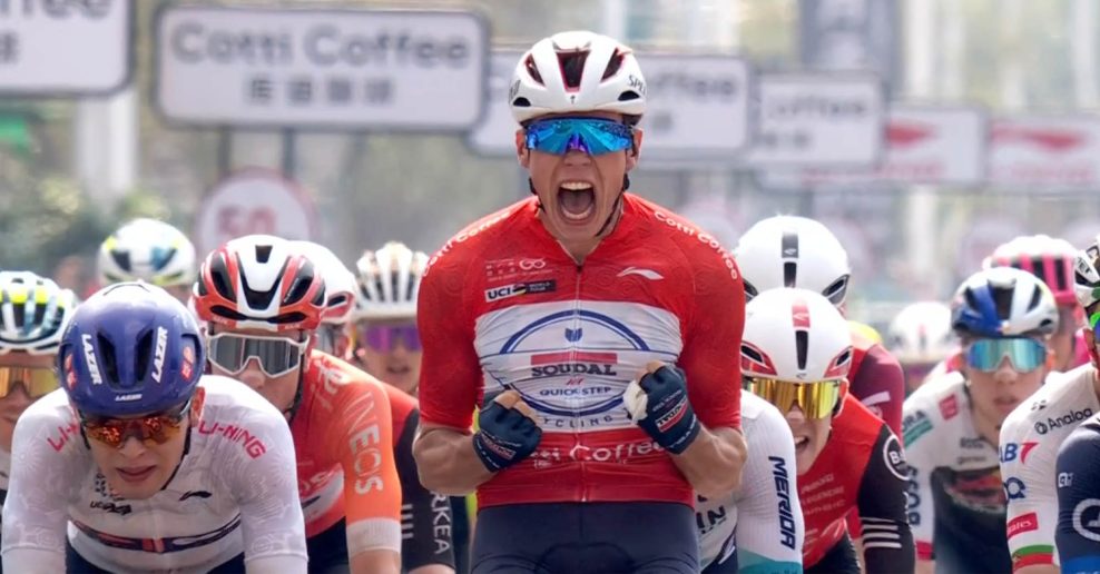 VIDEO | Paul Magnier vyhral už &scaron;tyri etapy po sebe na pretekoch Tour of Guangxi