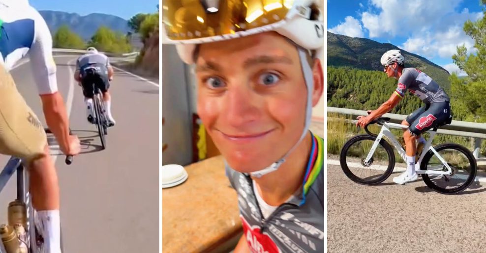  VIDEO ‎| Mathieu van der Poel si užíva tréningy na španielskej Costa Blance