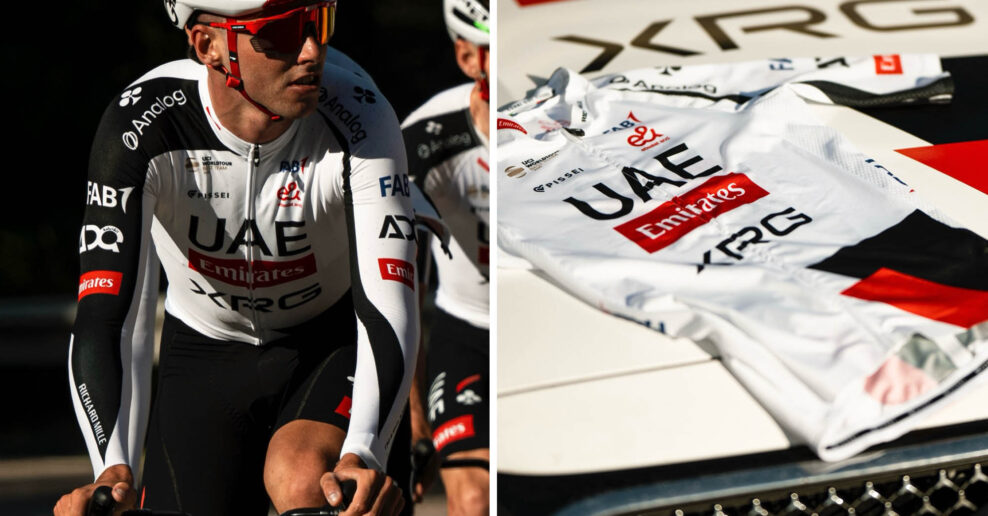 Tím UAE Emirates-XRG odhalil nový dizajn oblečenia pre sezónu 2026