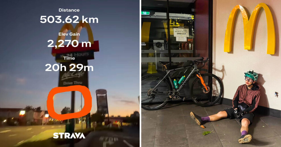 24 hod&iacute;n, 500 km a 2650 okruhov okolo McDonaldu. Novoz&eacute;landsk&yacute; enduro pretek&aacute;r posunul v&yacute;zvu Rapha Festive 500 na &uacute;plne nov&yacute; level