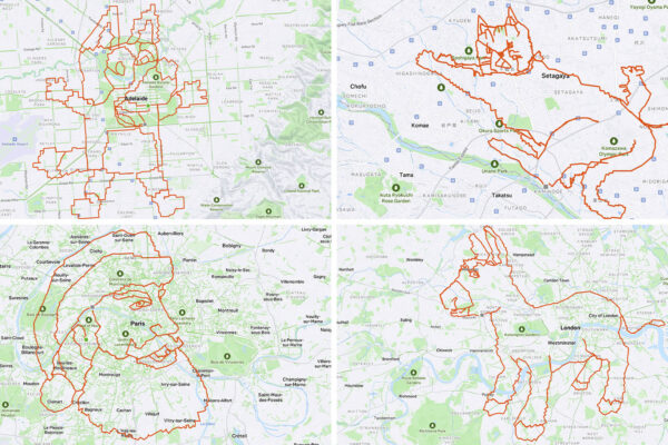  FOTOGAL&Eacute;RIA &lrm;| Toto s&uacute; najlep&scaron;ie aj najbizarnej&scaron;ie umeleck&eacute; diela cyklistov na Strave