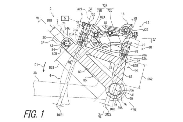 Nový patent Shimana naznačuje presun uchytenia bŕzd zo zadnej stavby