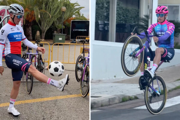 VIDEO | Lukáš Kubiš si otestoval futbalové zručnosti. Jazci Unibetu súťažili aj o najdlhšie „wheelie“