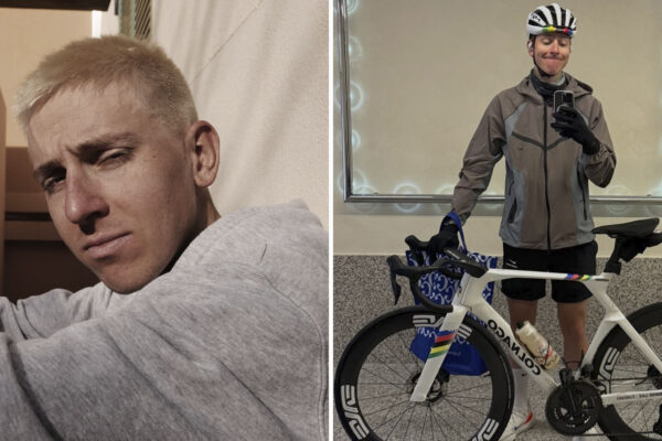 Tadej Pogačar sa pripravuje na sezónu 2026 s novým účesom inšpirovaným Eminemom