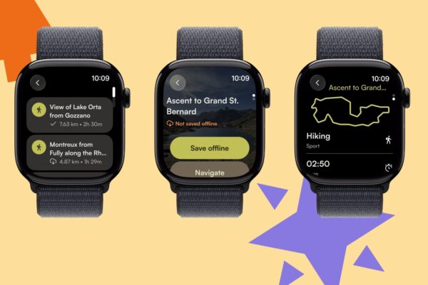 Nová aplikácia Komoot pre Apple Watch funguje aj bez telefónu