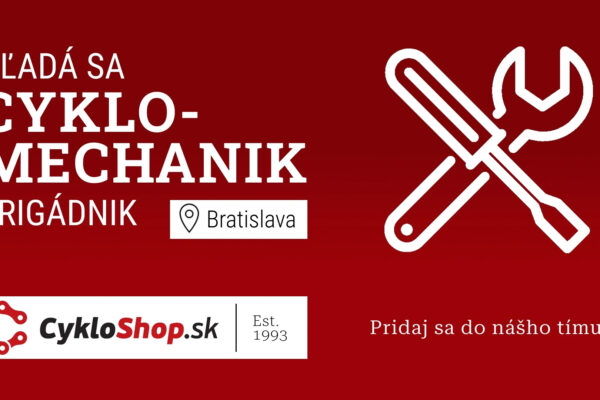 Cykloshop hľadá mechanika do svojej predajne v Bratislave