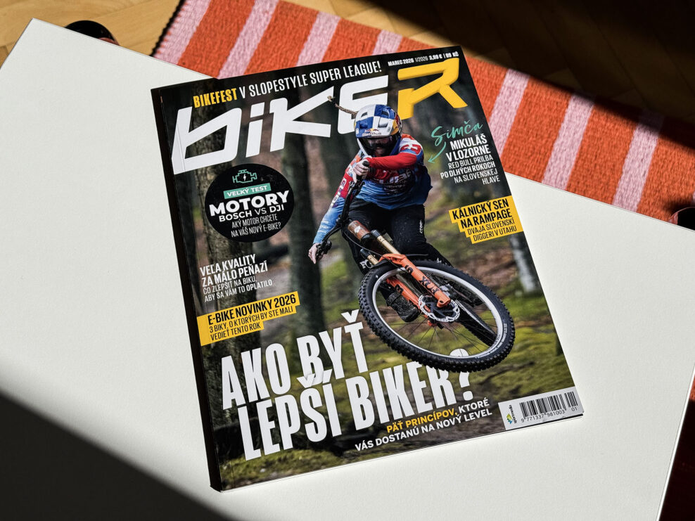 Čo sa doč&iacute;tate v magaz&iacute;ne Biker 1/2026? Veľk&eacute; pr&iacute;behy, zimn&aacute; pr&iacute;prava aj technol&oacute;gie, ktor&eacute; definuj&uacute; sez&oacute;nu 2026