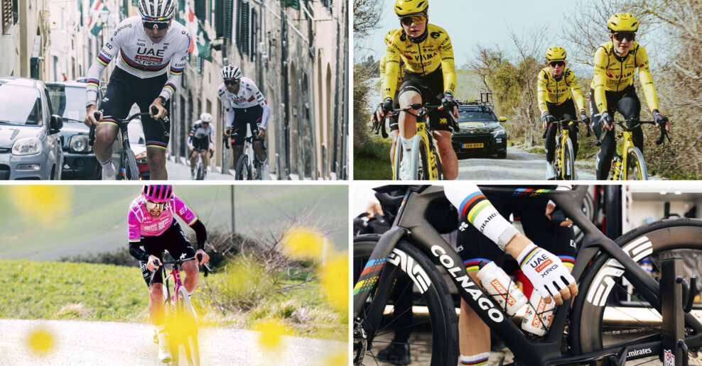 FOTOGALÉRIA ‎| Posledné tréningy na štrkových cestách pred štartom Strade Bianche 2026