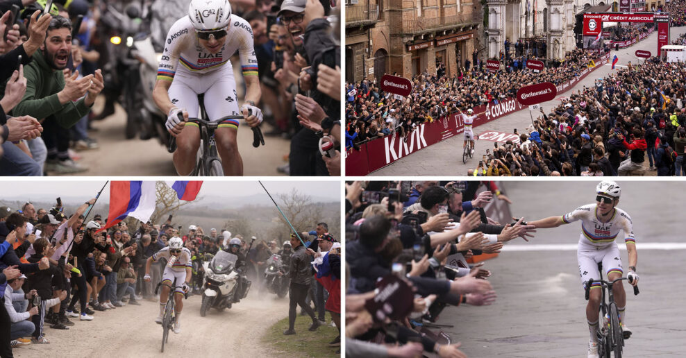FOTOGALÉRIA ‎| 50 úžasných fotografií a skvelých momentov zo Strade Bianche 2026