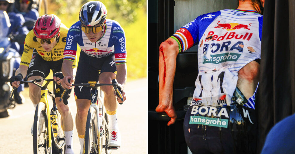 Remco Evenepoel po páde v Katalánsku: Bolo jasné, kto chce ísť za víťazstvom a kto nie