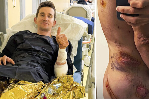 „Akoby mi Thor udrel do stehna kladivom.“ Michal Kwiatkowski zázrakom neutrpel žiadne zlomeniny pri hrozivom páde na Miláno-San Remo