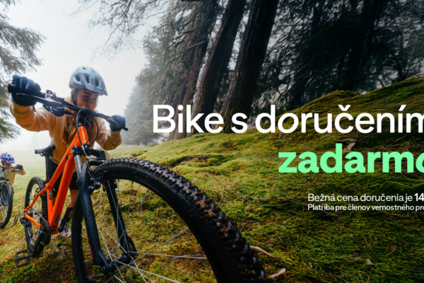 Využite akciu Decathlonu na bezplatné doručenie bicyklov