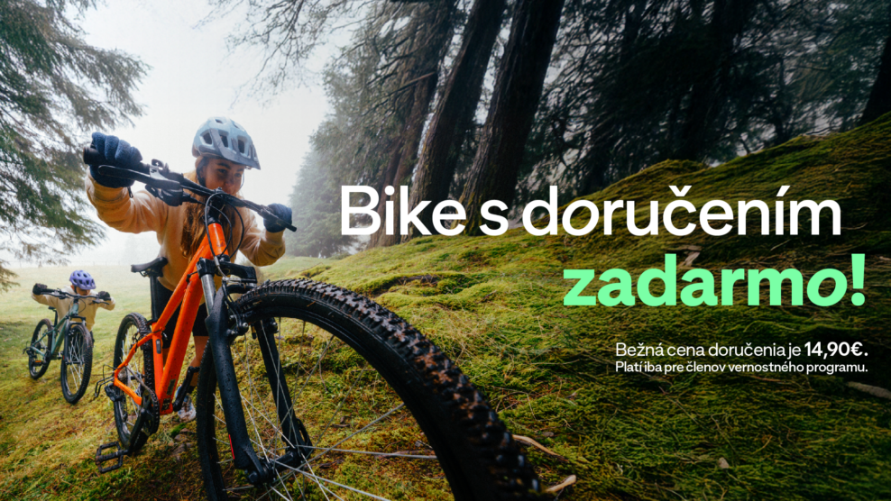 Využite akciu Decathlonu na bezplatné doručenie bicyklov