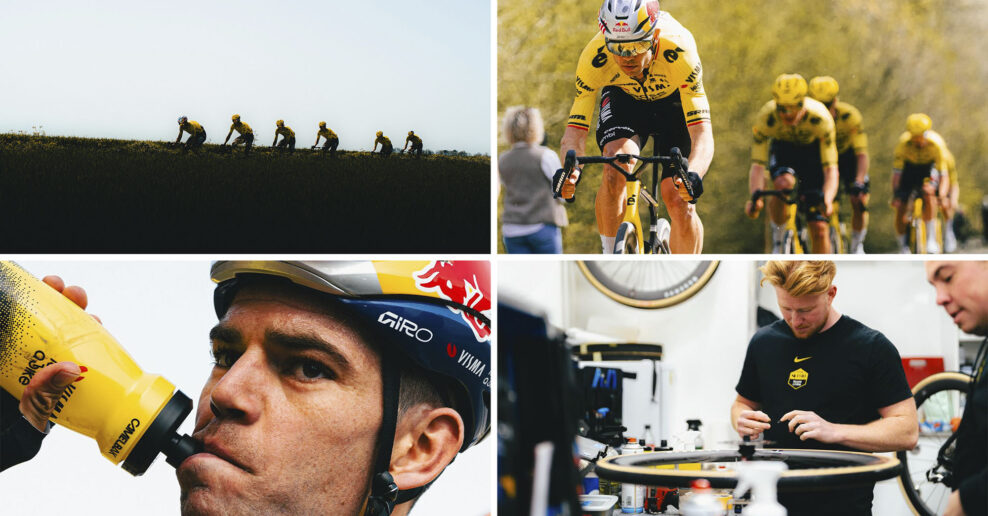  FOTOGALÉRIA ‎| Matej Červenka dokumentoval zákulisie tréningov a prípravy tímu Visma na Paríž-Roubaix 2026