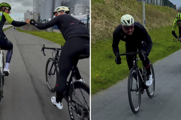 VIDEO | Britský lovec KOM-ov si vyskúšal šprint proti Petrovi Saganovi. Trojnásobný majster sveta ukázal skúsenosti