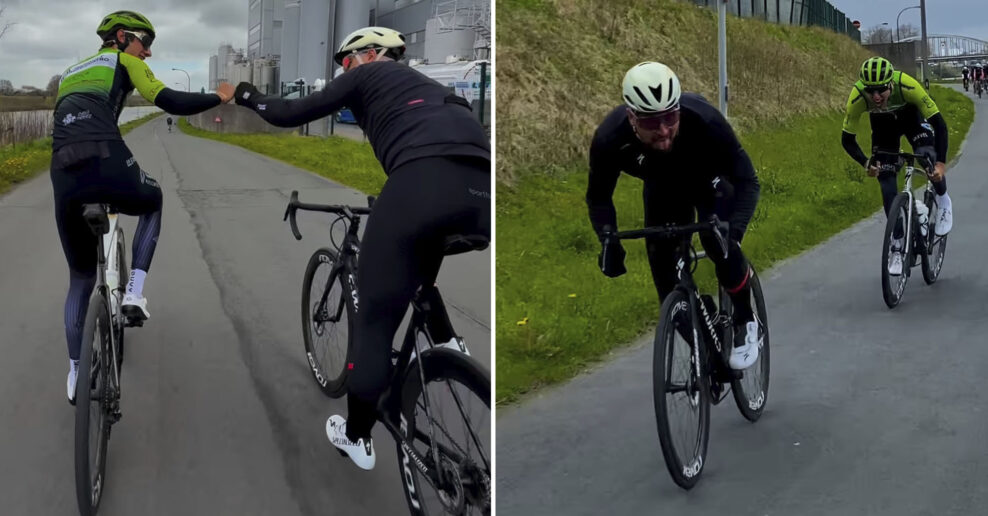 VIDEO | Britsk&yacute; lovec KOM-ov si vysk&uacute;&scaron;al &scaron;print proti Petrovi Saganovi. Trojn&aacute;sobn&yacute; majster sveta uk&aacute;zal sk&uacute;senosti