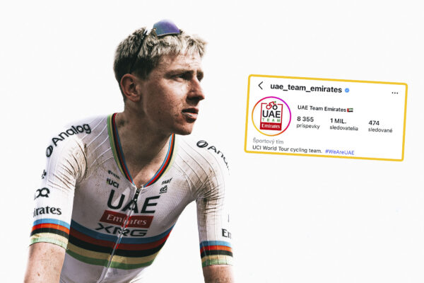Nakúpil tím Tadeja Pogačara cez 180-tisíc fake followerov na Instagrame, aby mali milión sledovateľov?