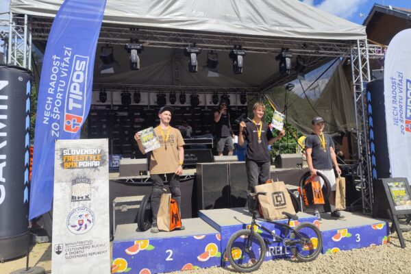 TIPOS Bikefest 2026: Junkride Slovenský pohár v dirt jumpe ovládli Adrián Sulan a Viktor Vadovič