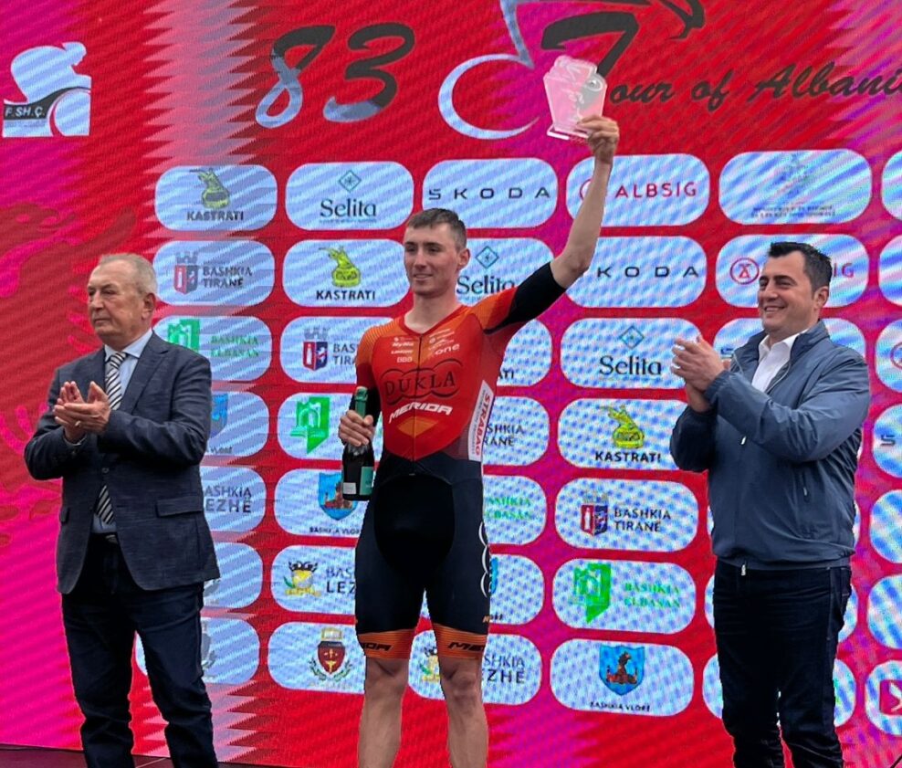 Dukla Banská Bystrica triumfovala na Tour of Albania, Samuel Fedor vyhral druhú etapu