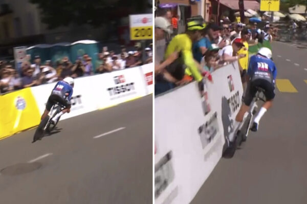 VIDEO | Mathieu van der Poel išiel absolútne na hrane v časovke na pretekoch Okolo Švajčiarska