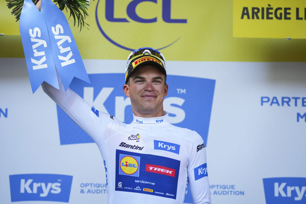Priebežné výsledky Tour de France 2026: Træen ide do žltého dresu, Pedersen do zeleného a Vacek vedie súťaž do 26 rokov