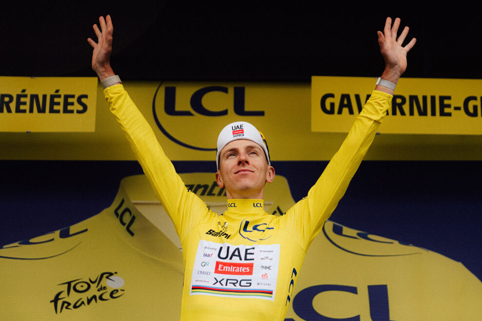 Priebežné výsledky Tour de France 2026: Pogačar ide do žltého dresu, Del Toro do bieleho a Pedersen si upevnil zelený