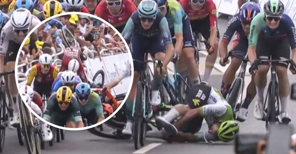 V hromadnom páde na Tour de France skončil na zemi aj český šprintér Pavel Bittner. Gaviria končí so zlomenou kľúčnou kosťou