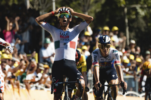 Remco Evenepoel priznal taktickú chybu v súboji s Del Torom a Pogačarom v závere druhej etapy Tour de France