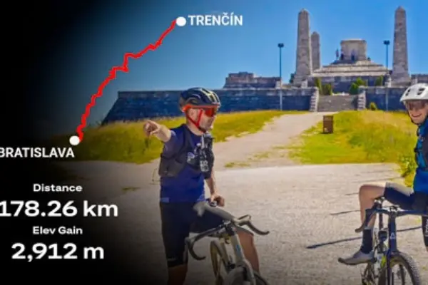 Cykloshop | Z Trenčína do Bratislavy na graveli: ultimátna trasa 180 km